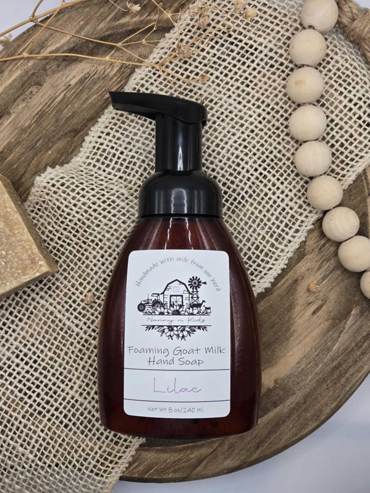 Lilac Goat Milk Foaming Soap