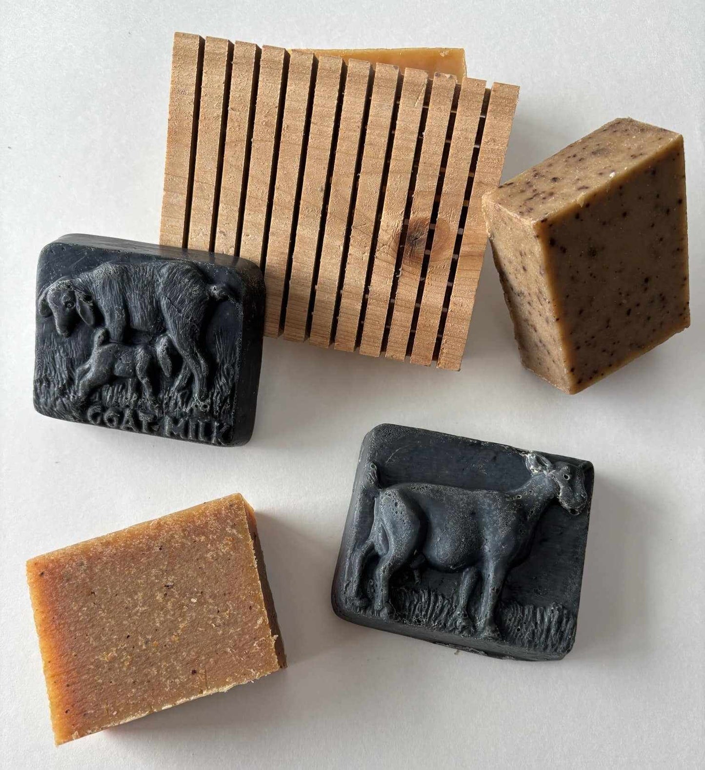 Draining Cedar Soap Dish