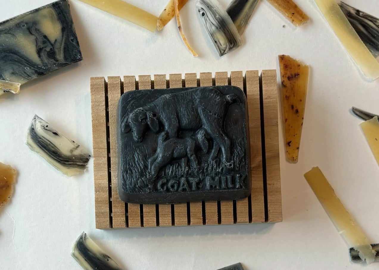 Draining Cedar Soap Dish