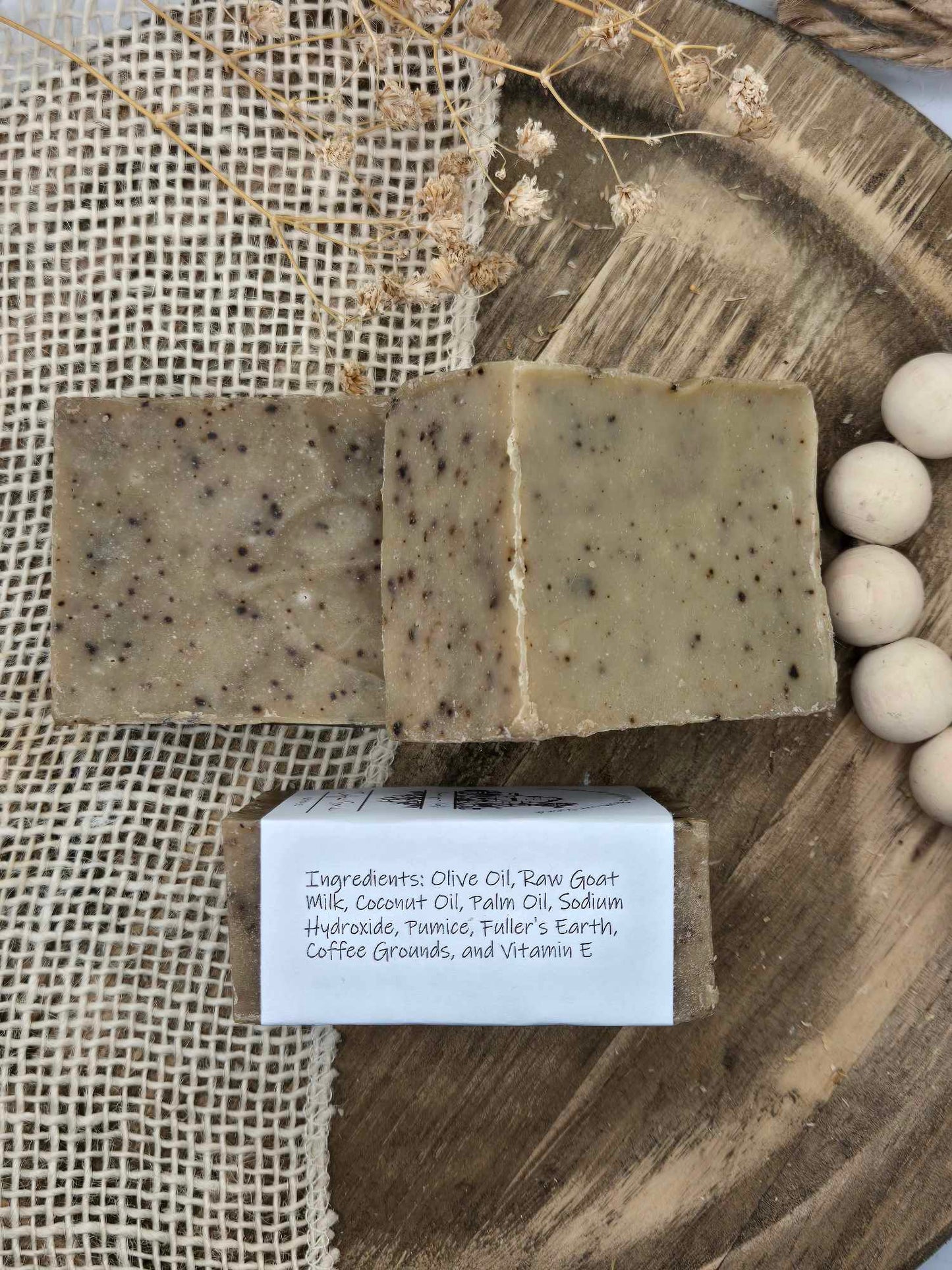 Coffee Scrub Goat Milk Bar Soap