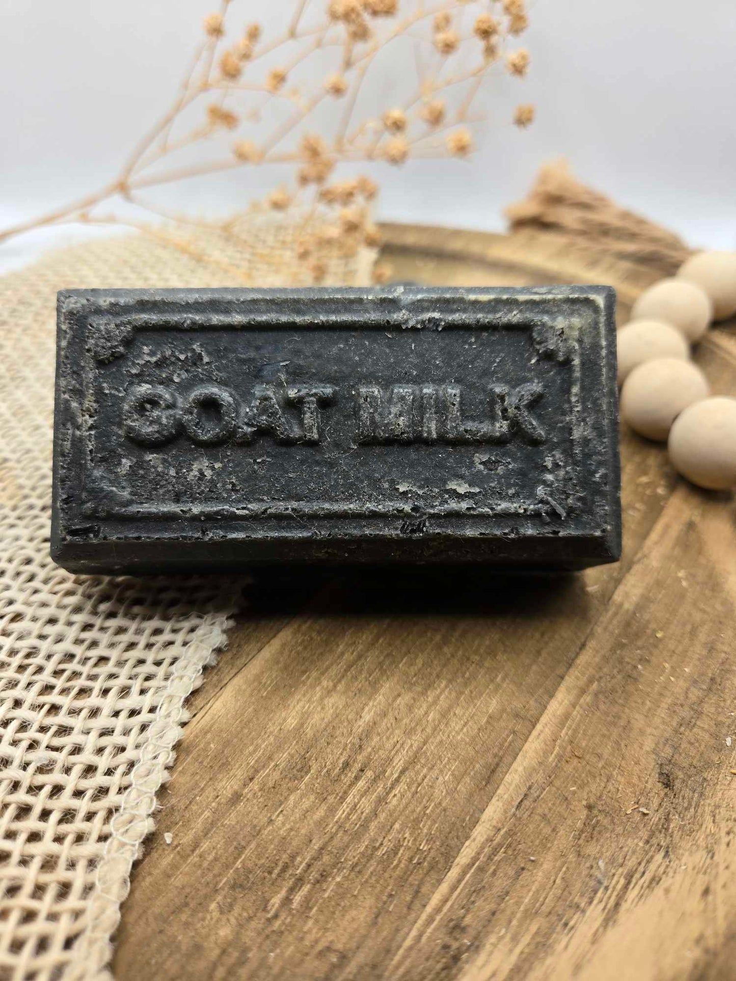 Charcoal Goat Milk Bar Soap