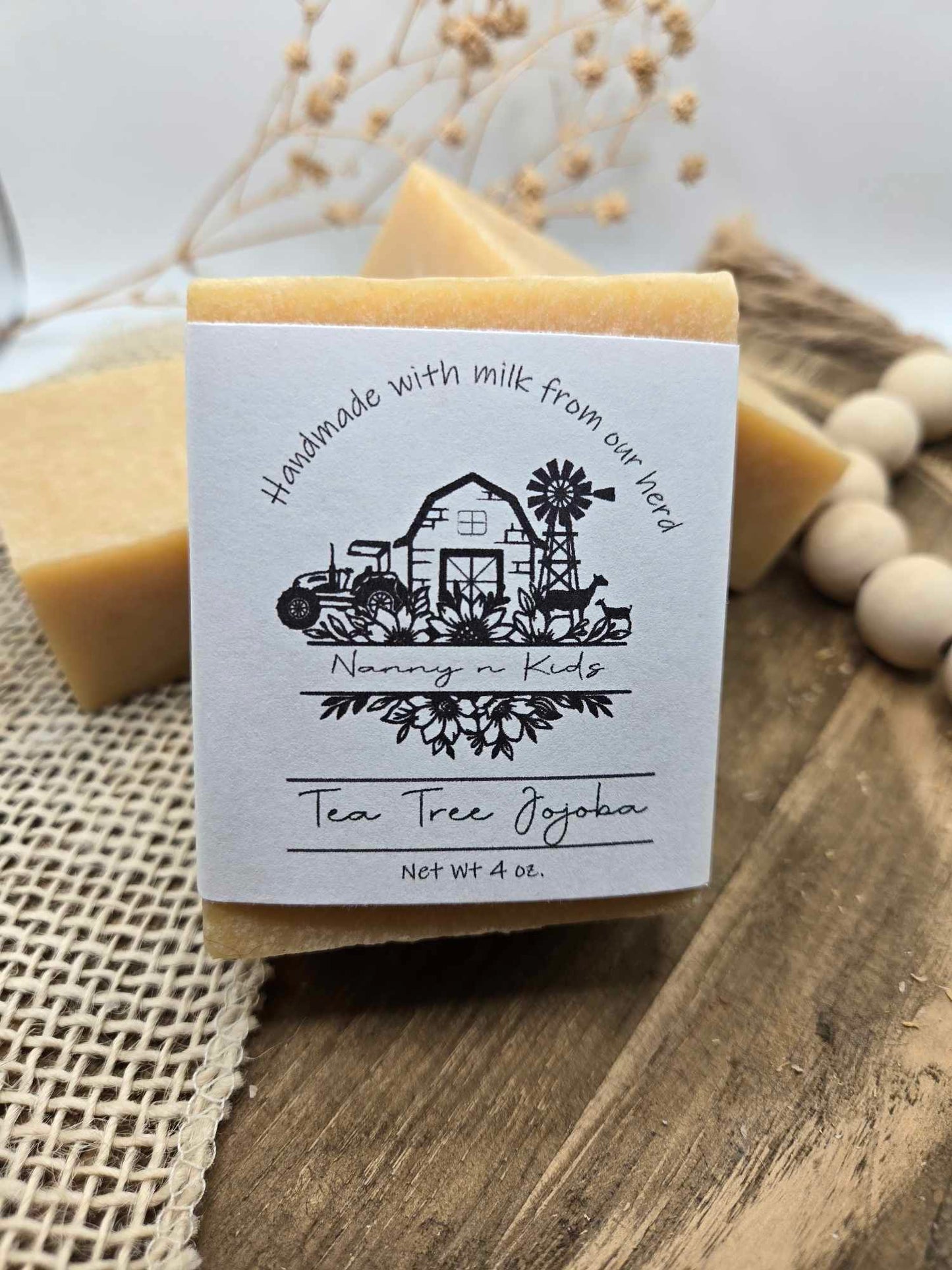 Tea Trea Jojoba Goat Milk Bar Soap