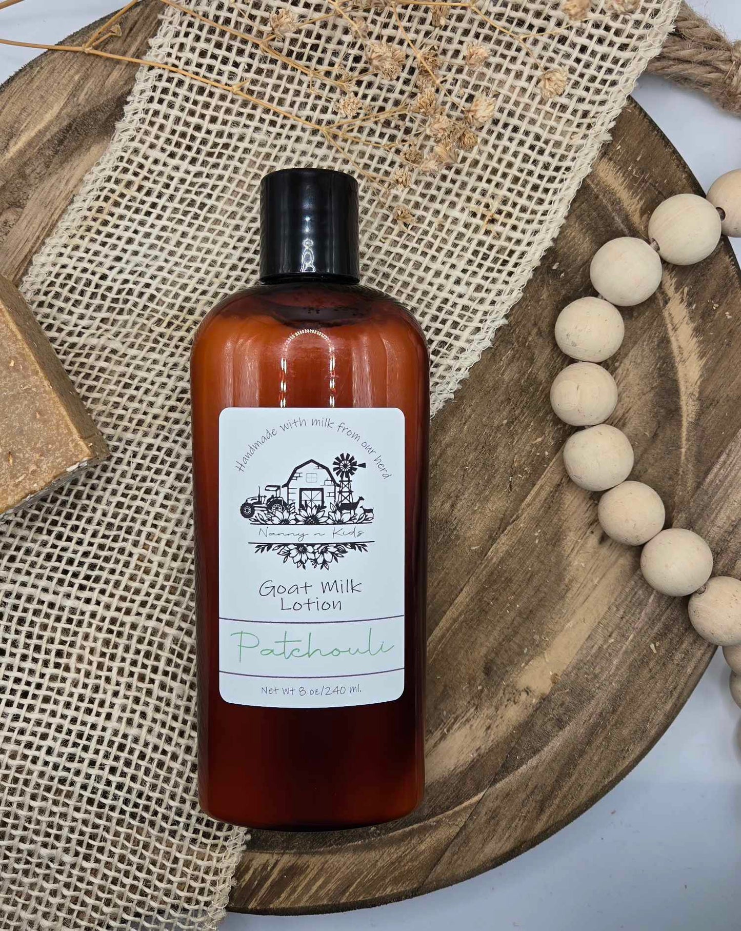 Patchouli Goat Milk Lotion