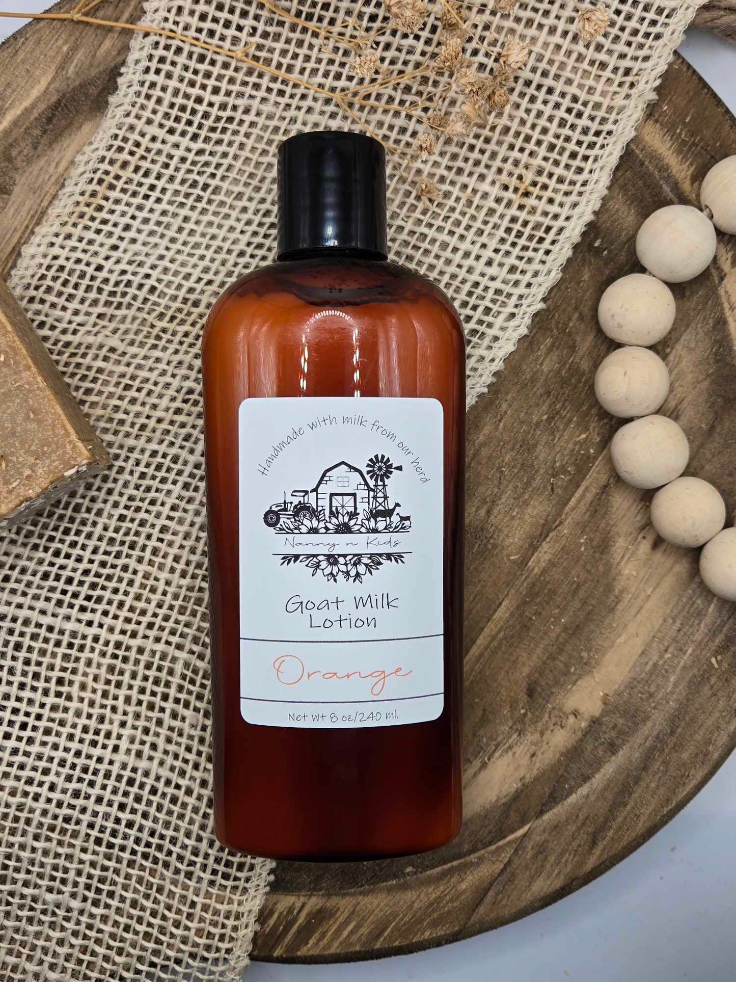 Orange Goat Milk Lotion