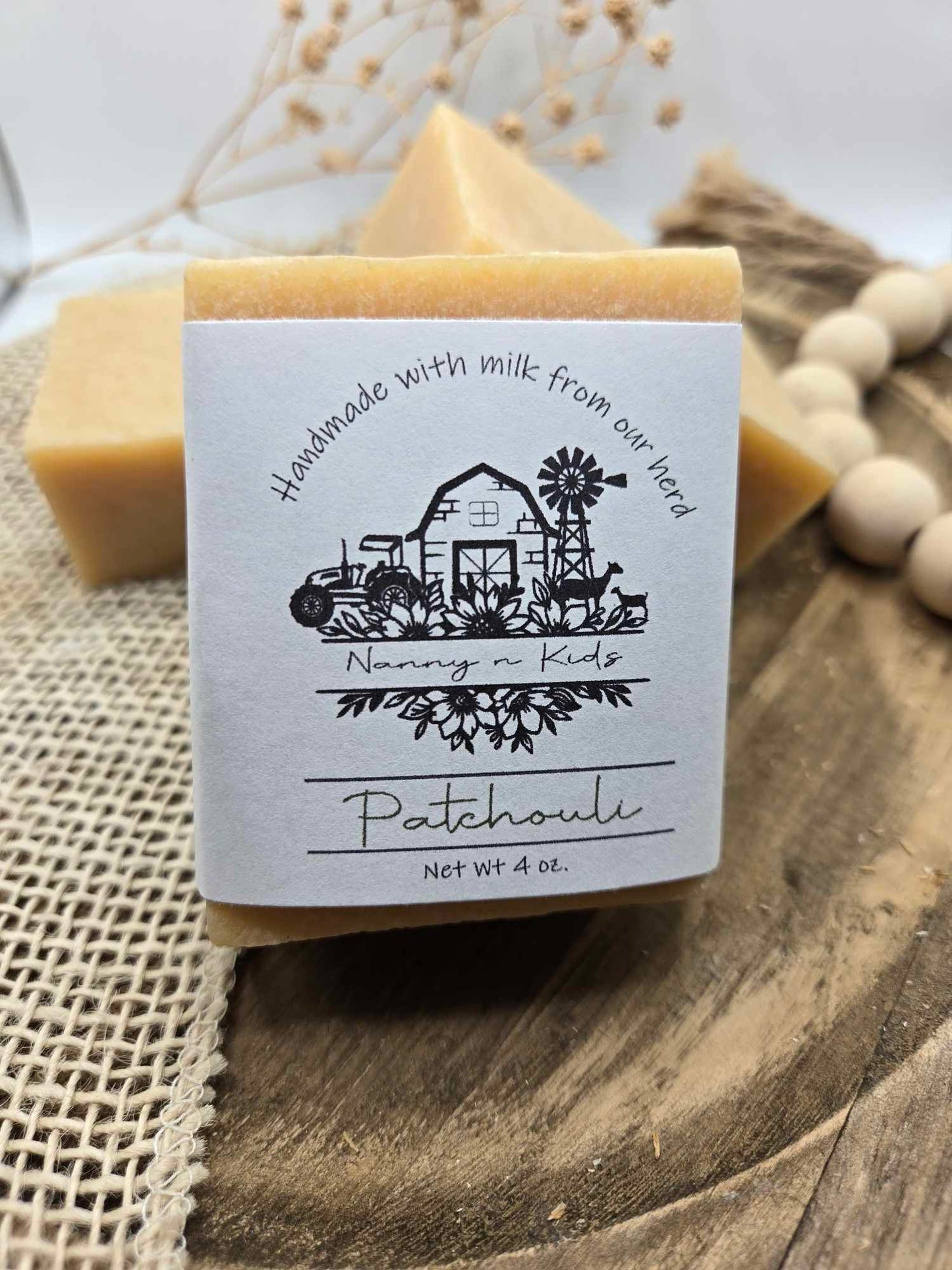 Patchouli Goat Milk Bar Soap