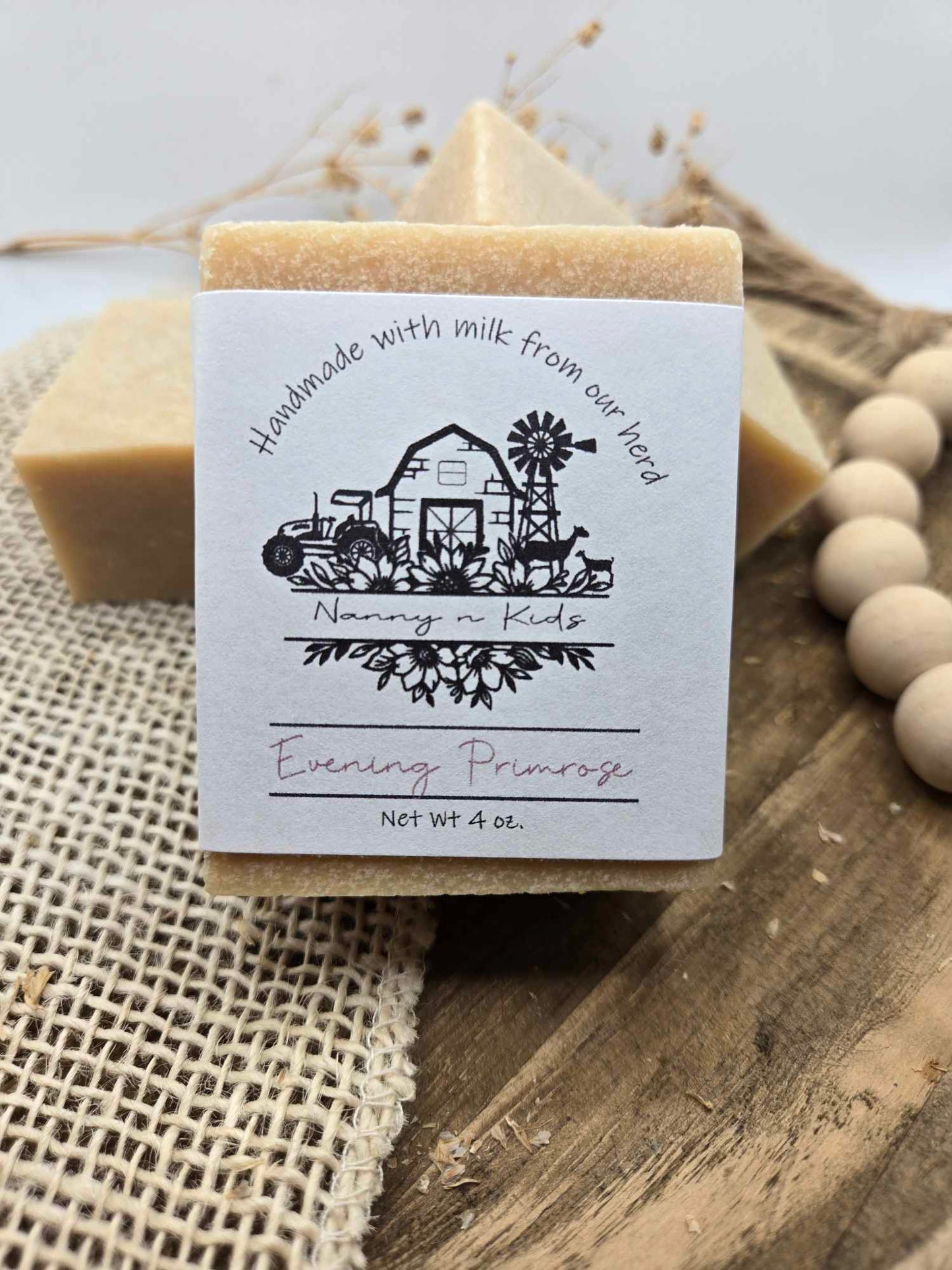 Evening Primrose Goat Milk Bar Soap