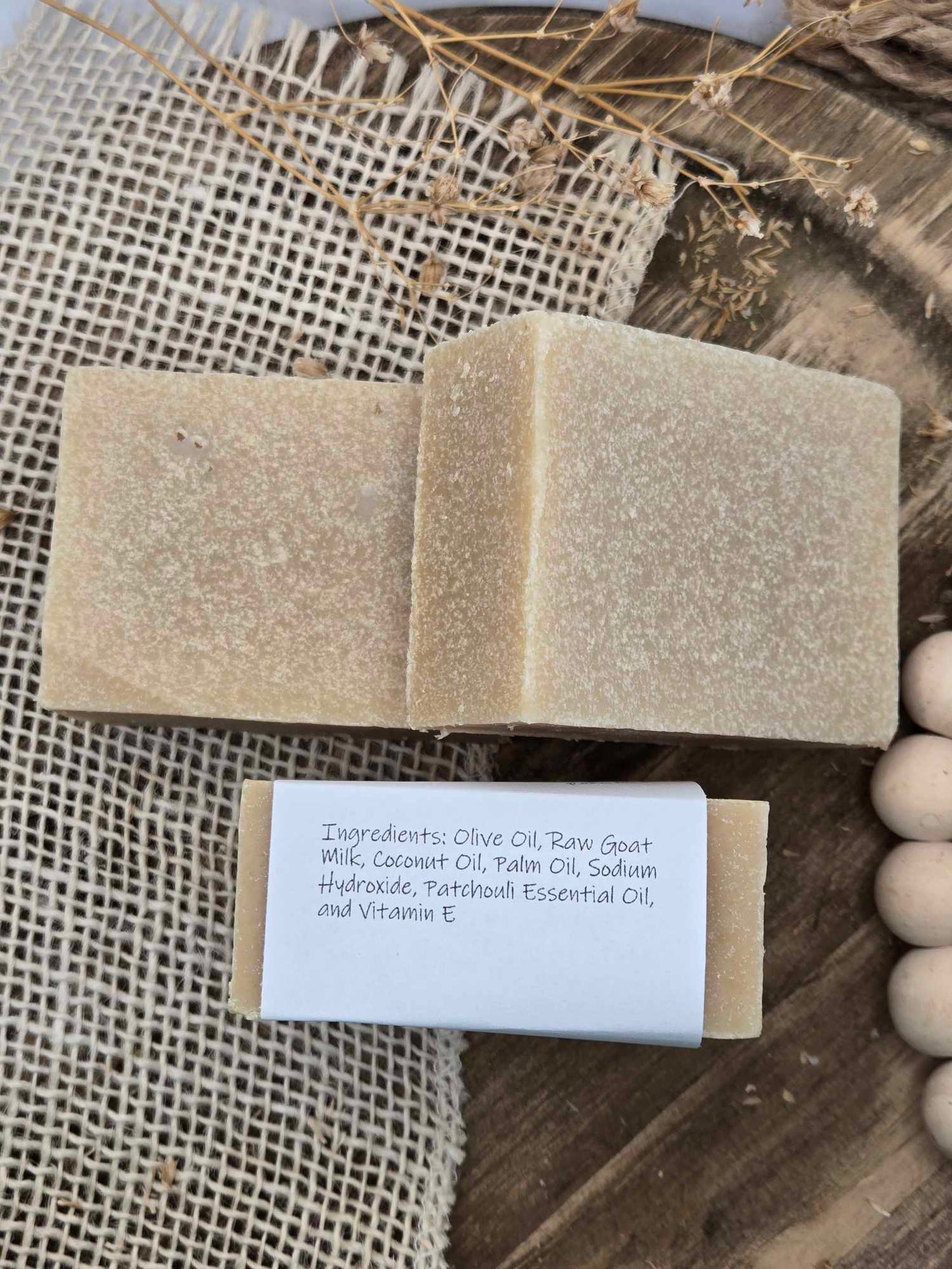 Triple Patchouli Goat Milk Bar Soap