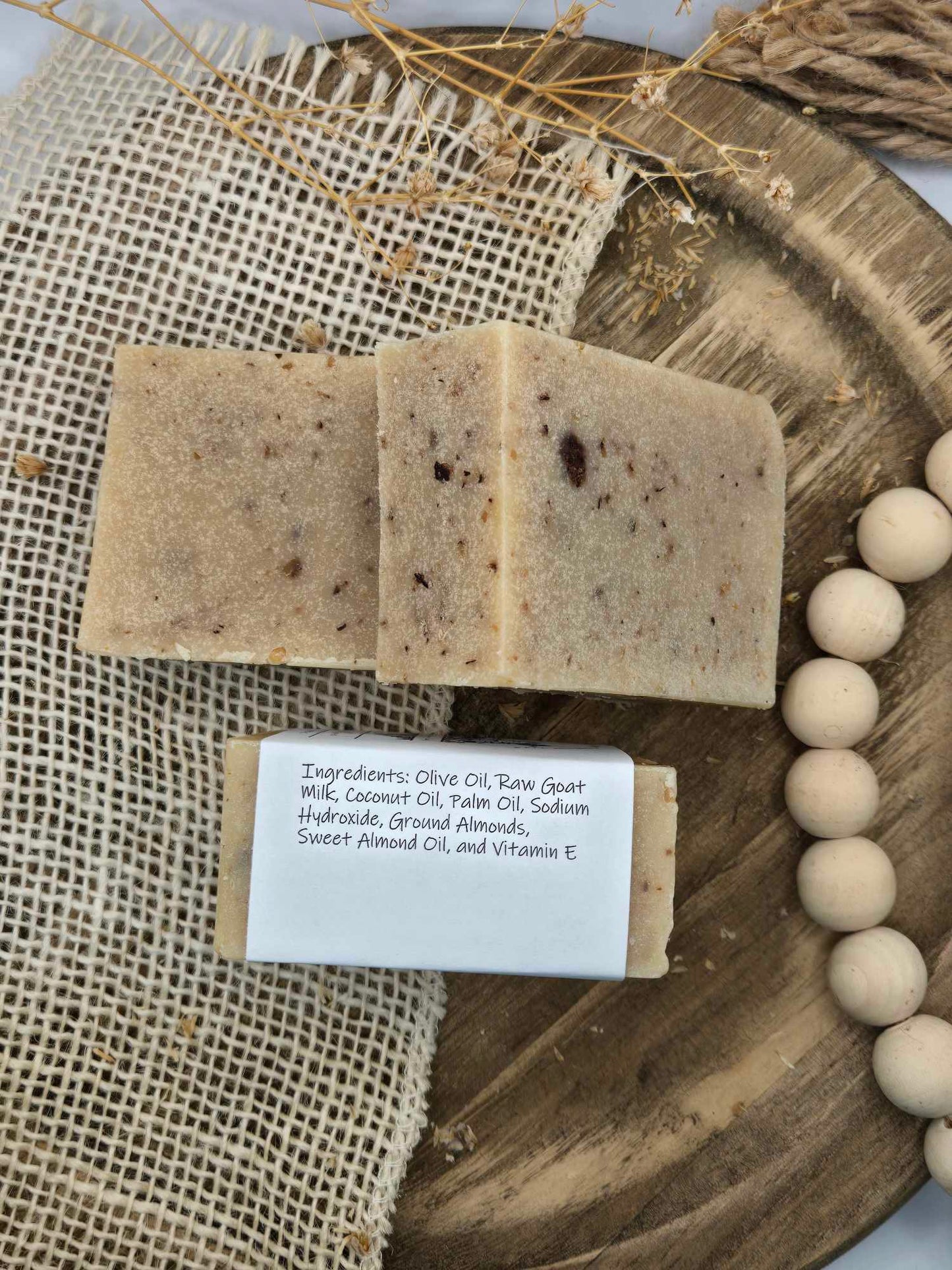 Sweet Almond Goat Milk Bar Soap