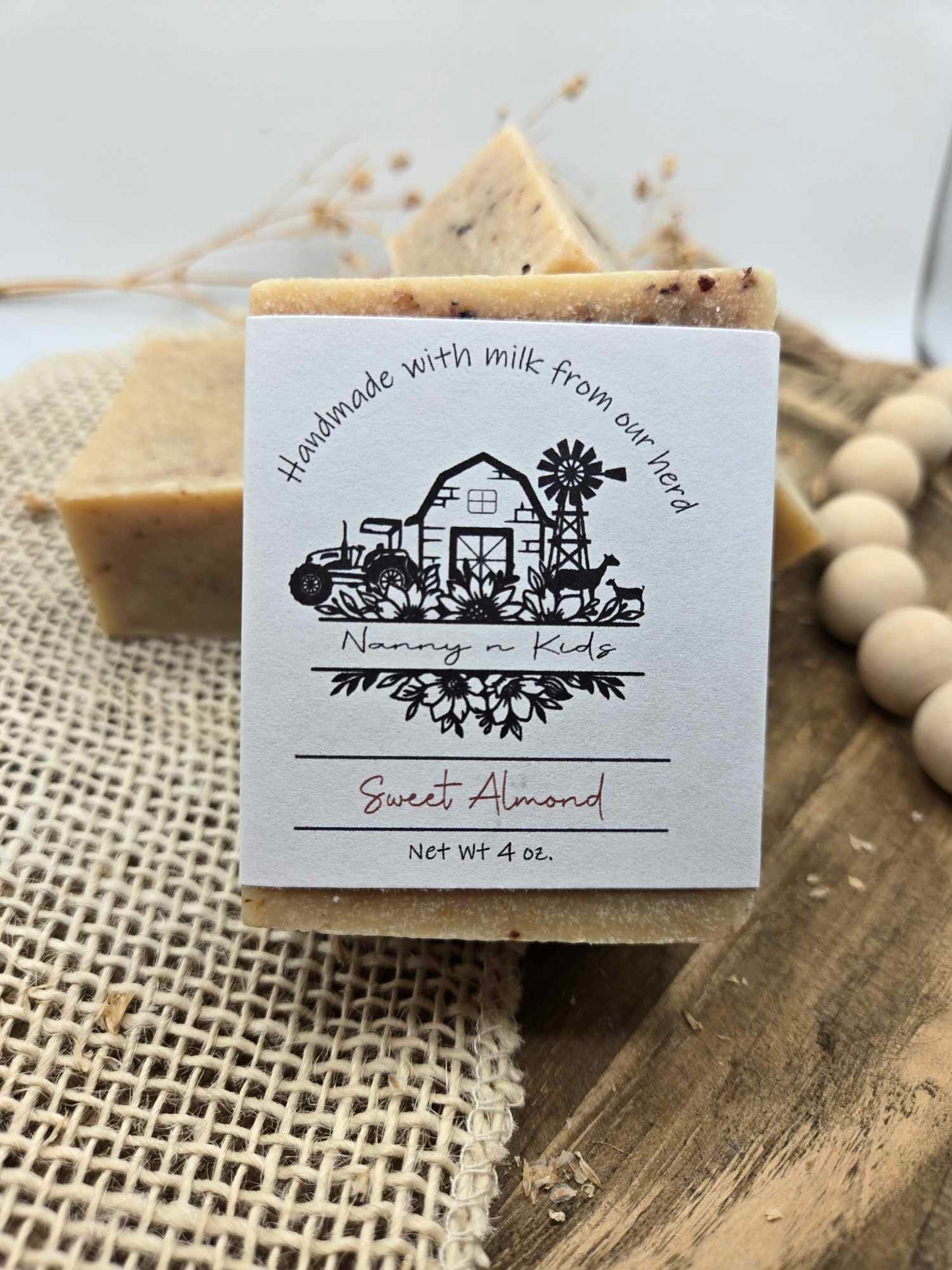 Sweet Almond Goat Milk Bar Soap