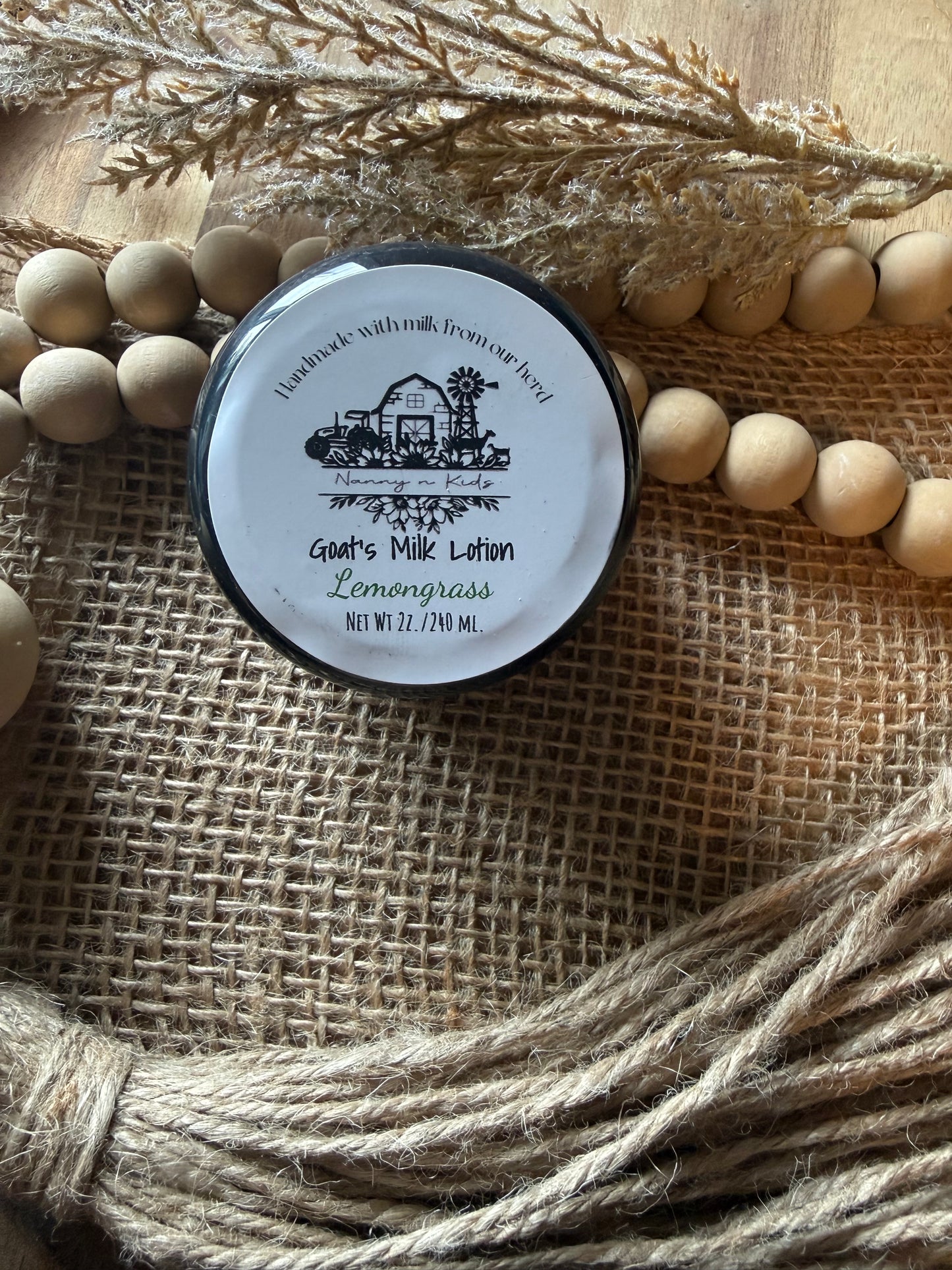 Purse Size Lemongrass Goat Milk Lotion