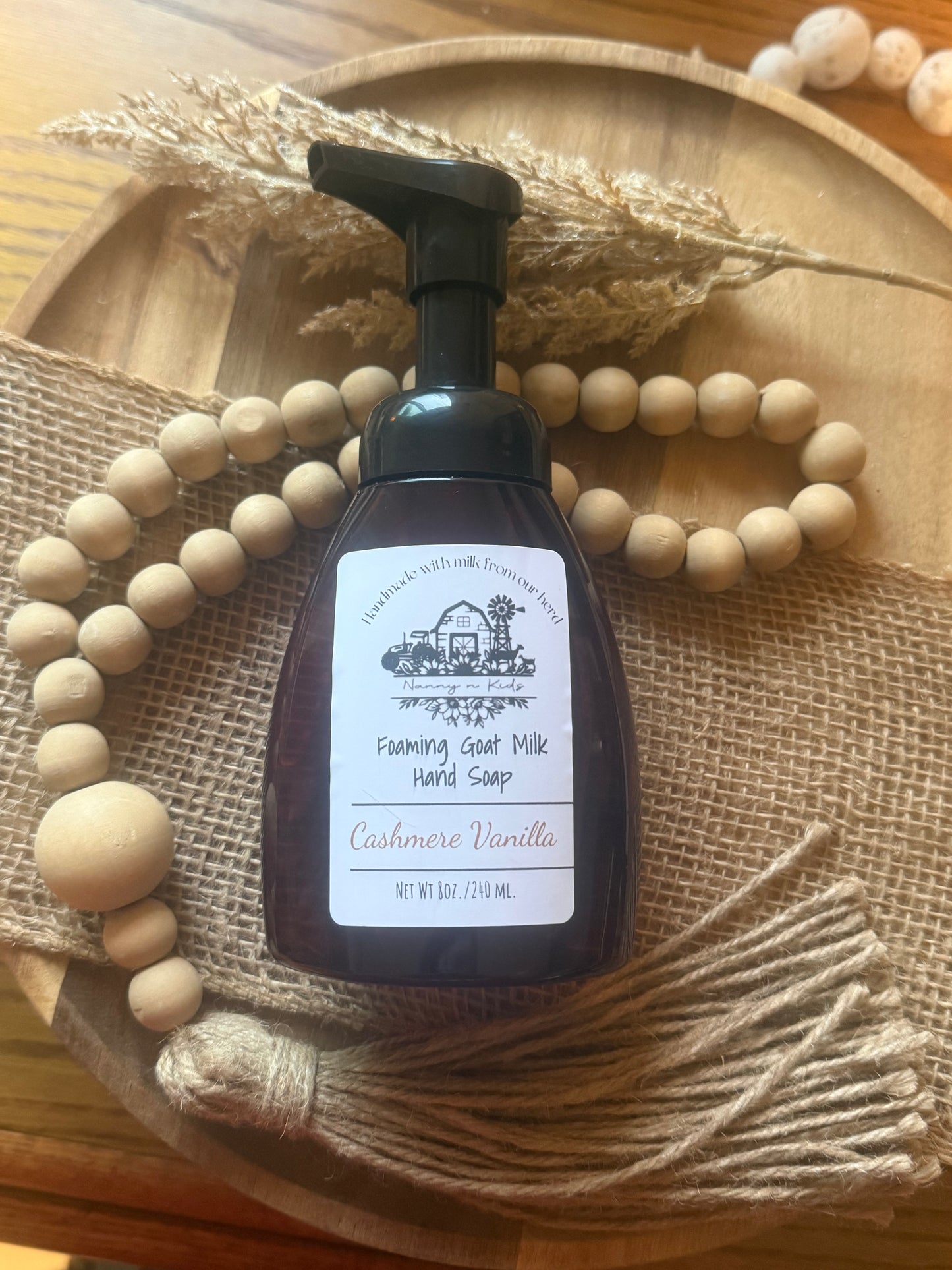 Cashmere Vanilla Goat Milk Foaming Hand Soap