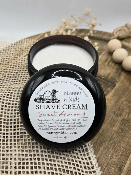 Sweet Almond Shave Cream