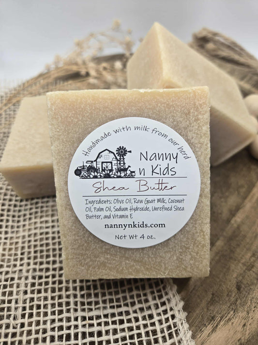 Shea Butter Goat Milk Bar Soap