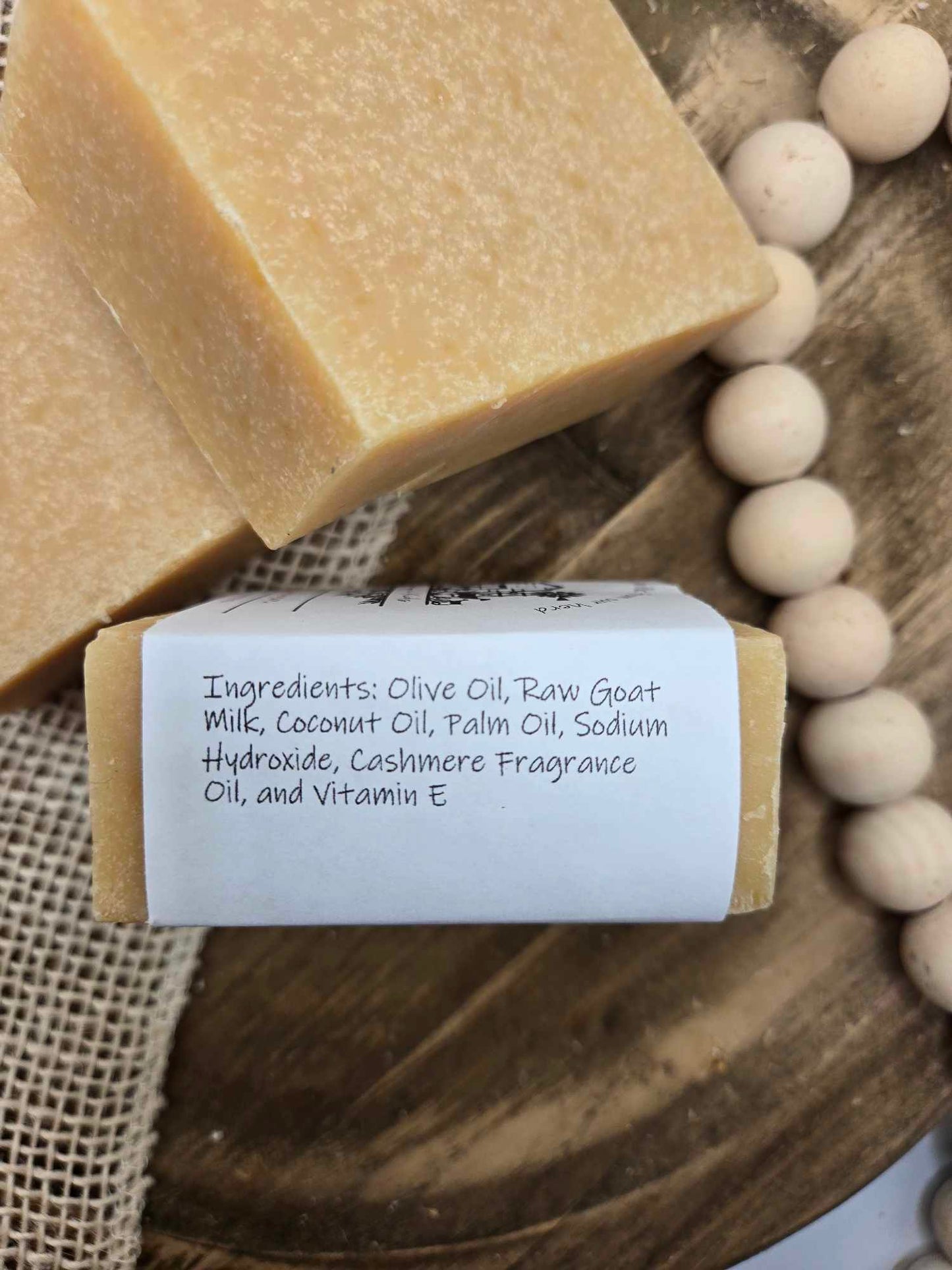 Cashmere Goat Milk Bar Soap