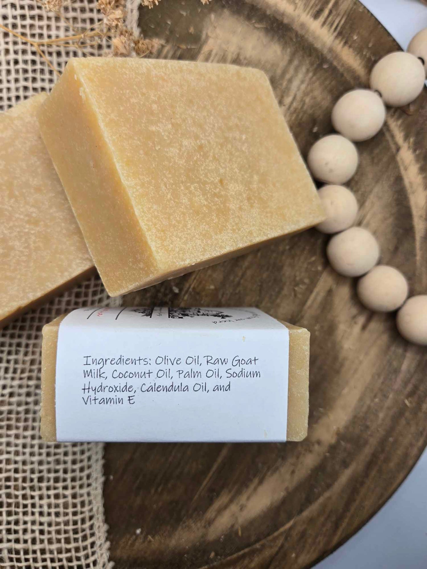 Calendula Goat Milk Bar Soap