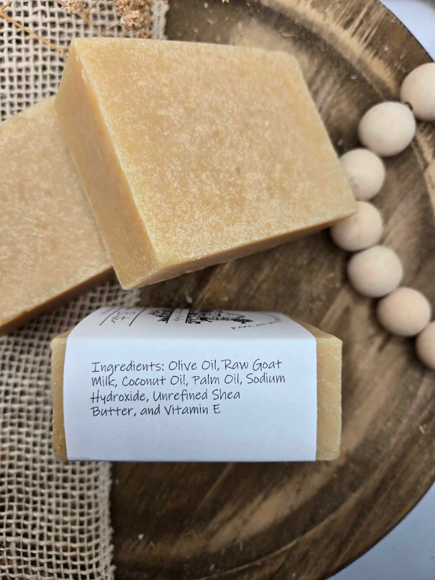 Shea Butter Goat Milk Bar Soap