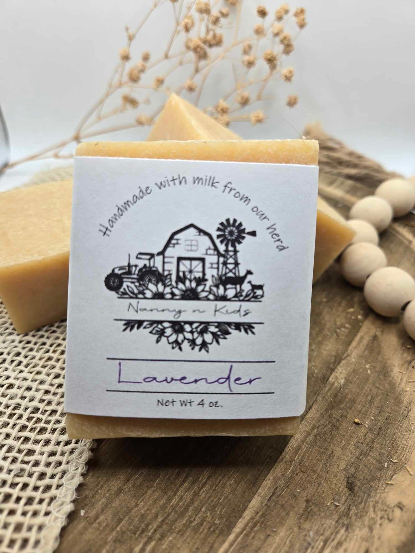 Lavender Goat Milk Bar Soap