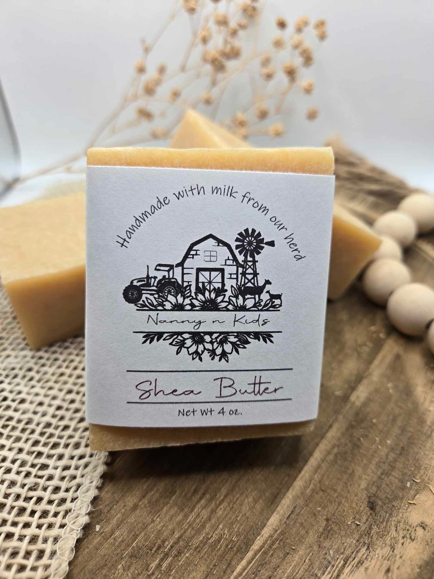 Shea Butter Goat Milk Bar Soap