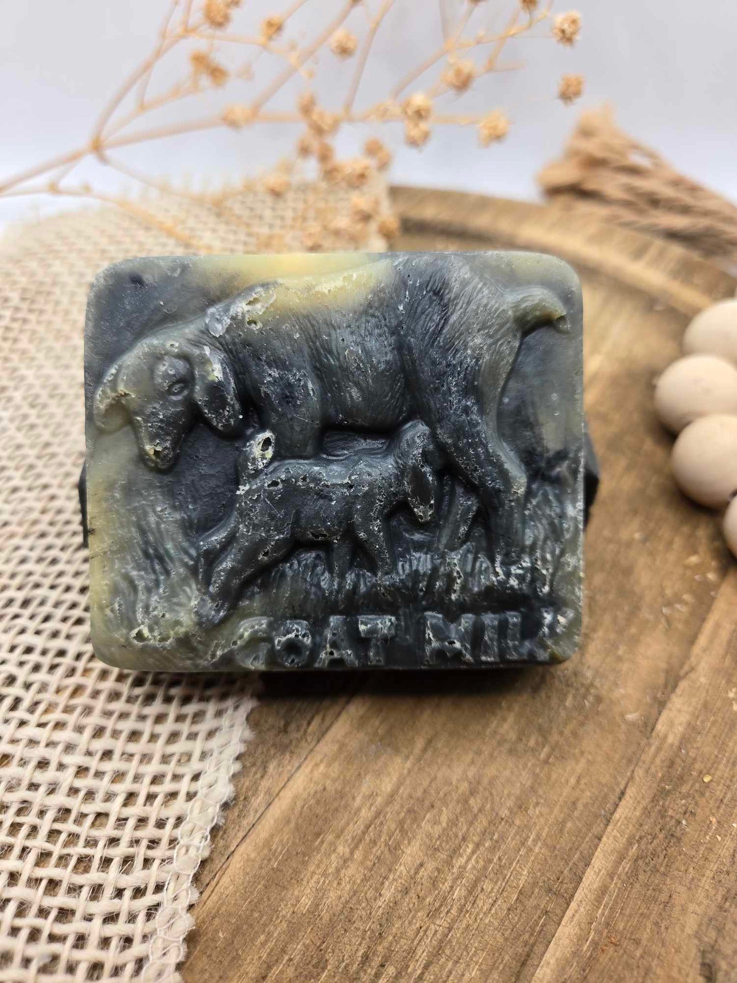 Charcoal Goat Milk Bar Soap