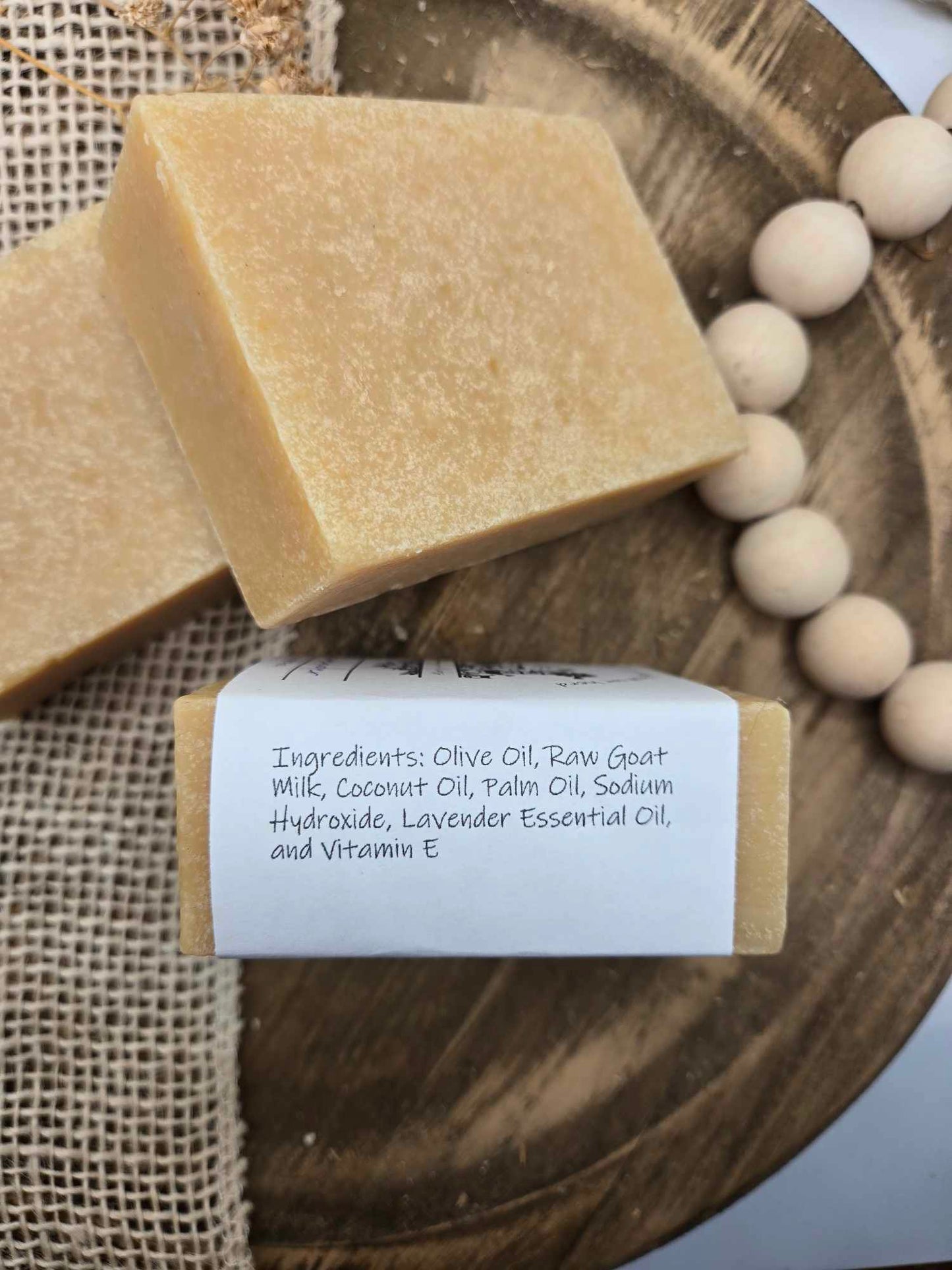 Lavender Goat Milk Bar Soap