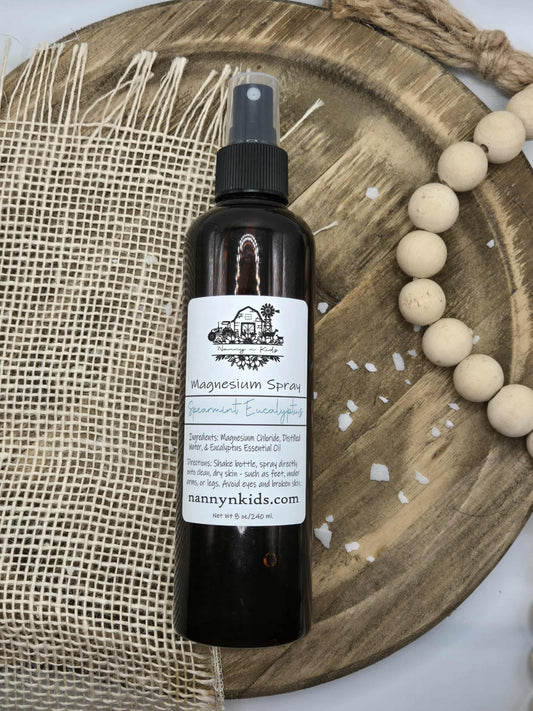 Spearmint Eucalyptus Magnesium Spray