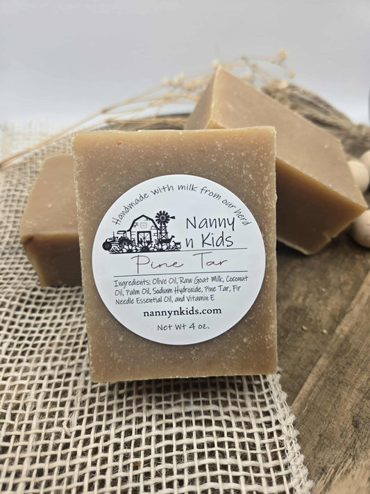 Pine Tar Goat Milk Bar Soap