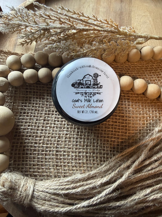 Purse Size Sweet Almond Goat Milk Lotion