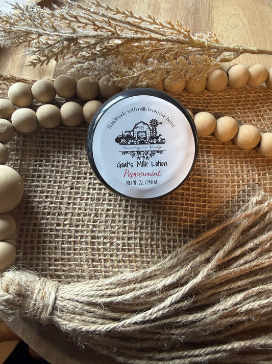Purse Size Peppermint Goat Milk Lotion