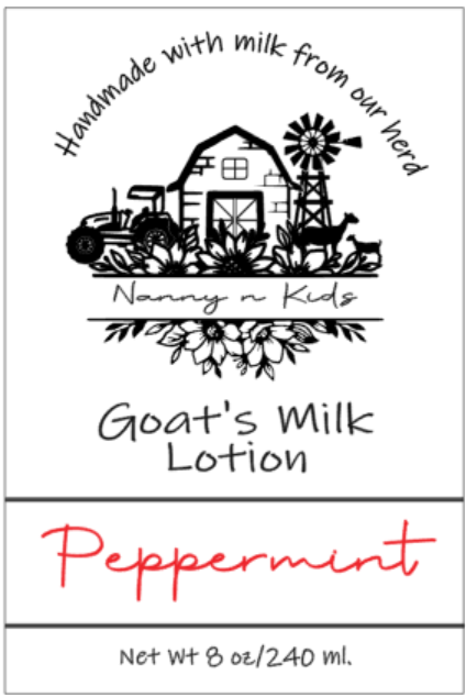 Peppermint Goat Milk Lotion