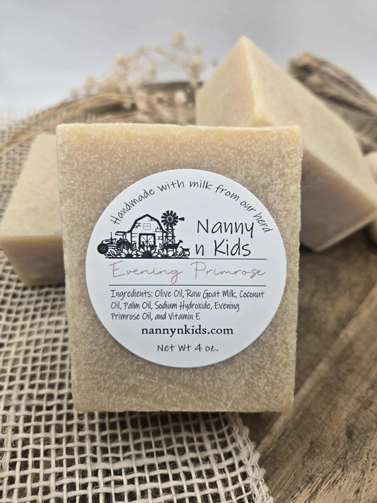 Evening Primrose Goat Milk Bar Soap