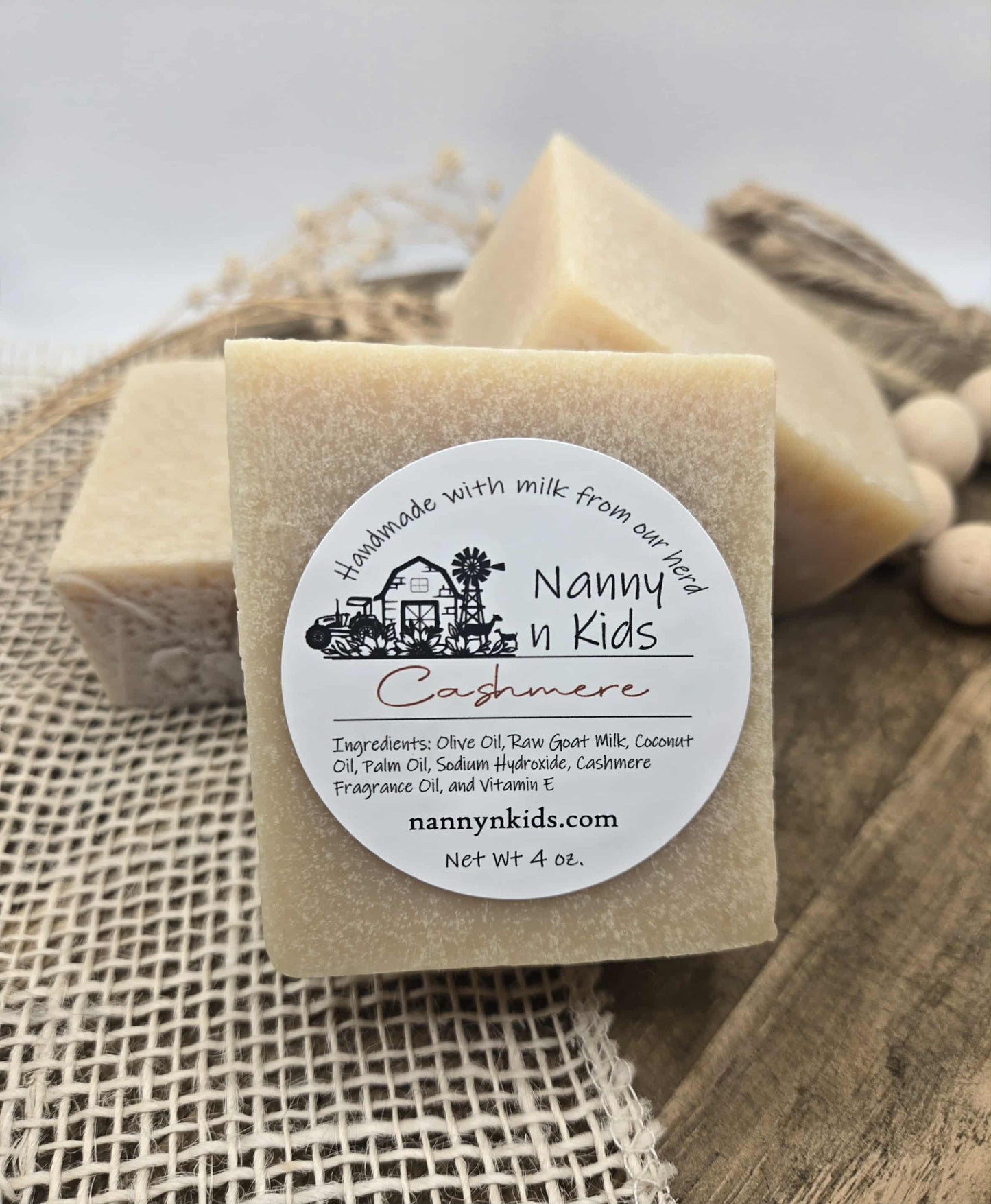Cashmere Goat Milk Bar Soap
